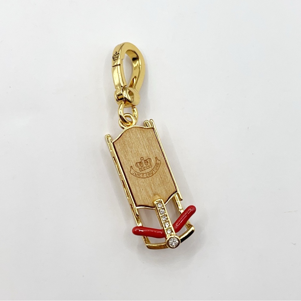 Juicy Couture sled charm